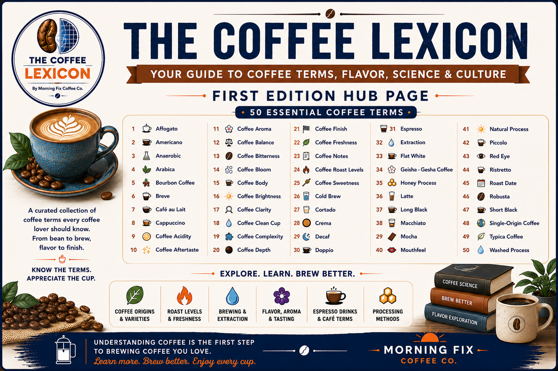 The Coffee Lexicon | First Edition Hub Page