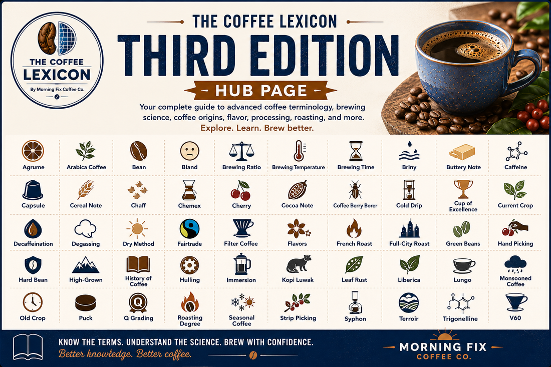 The Coffee Lexicon - Third Edition Hub Page
