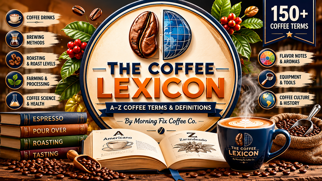 The Coffee Lexicon A–Z: 150+ Essential Coffee Terms & Definitions