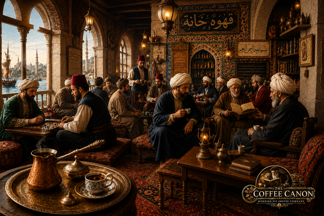 The Coffee Canon | The First Coffeehouses of the Ottoman Empire