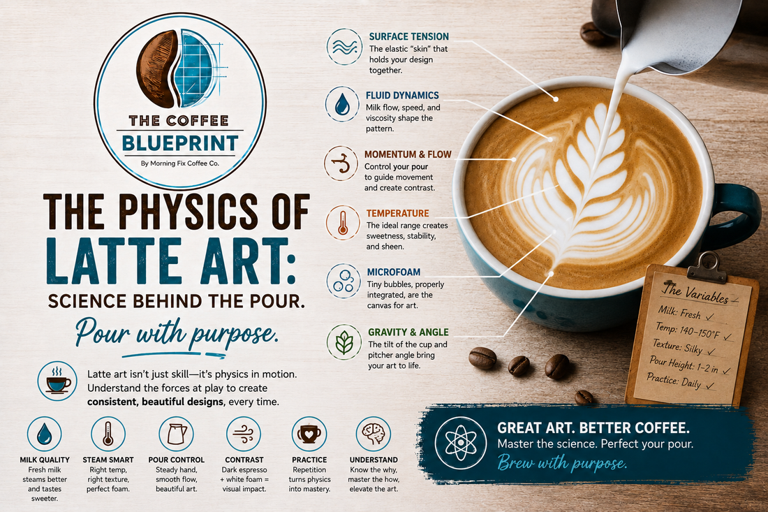 The Coffee Blueprint | The Physics of Latte Art
