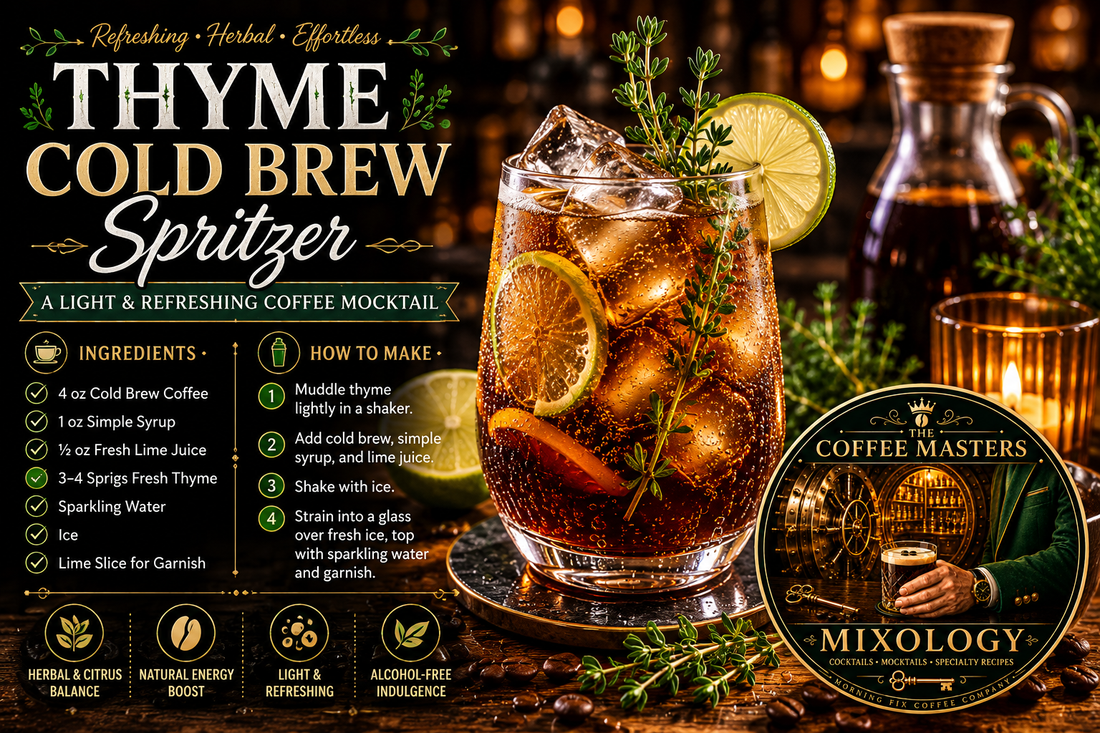 Thyme Cold Brew Spritzer