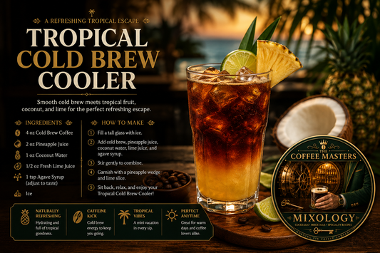 Tropical Cold Brew Cooler