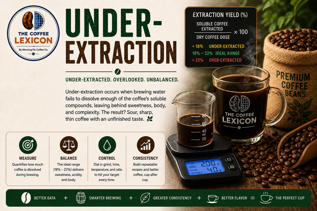 The Coffee Lexicon | Under-Extraction