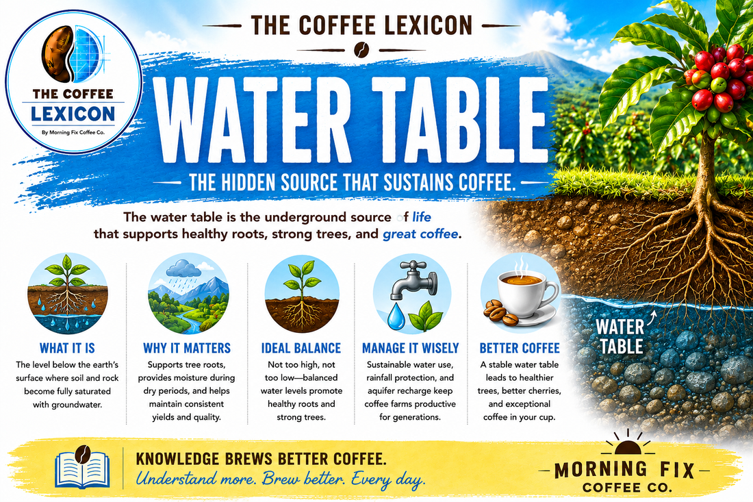 The Coffee Lexicon | Water Table