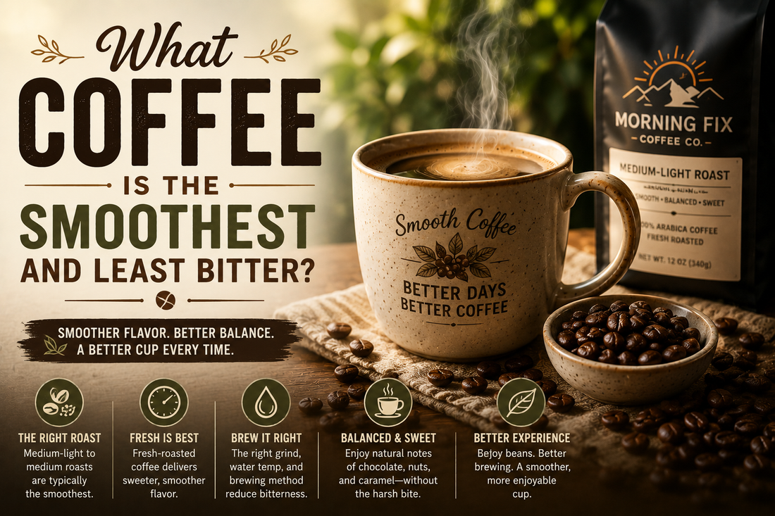 What Coffee Is the Smoothest and Least Bitter?
