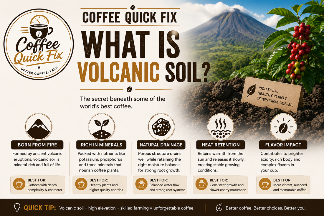 Coffee Quick Fix | What Is Volcanic Soil?