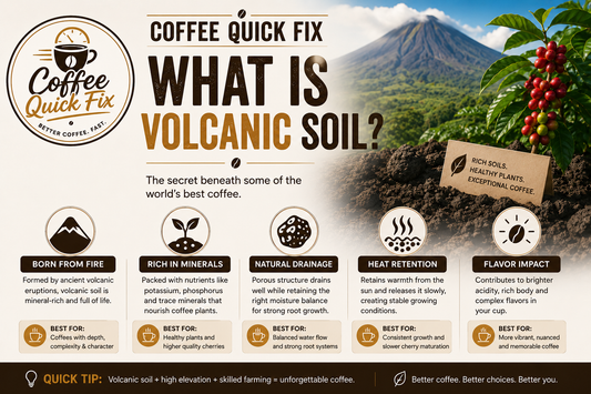 Coffee Quick Fix | What Is Volcanic Soil?
