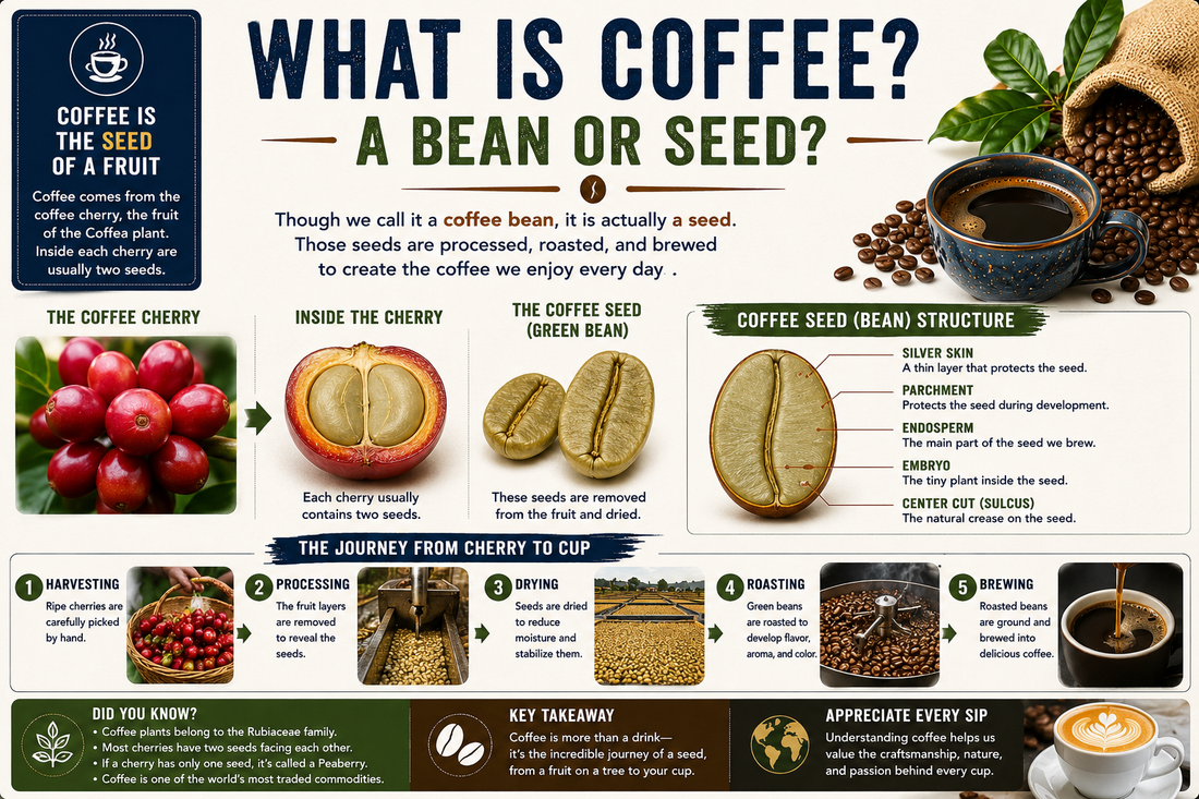 What is Coffee? - A Bean or Seed?