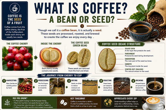What is Coffee? - A Bean or Seed?