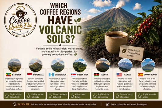 Coffee Quick Fix | Which Coffee Regions Have Volcanic Soils?