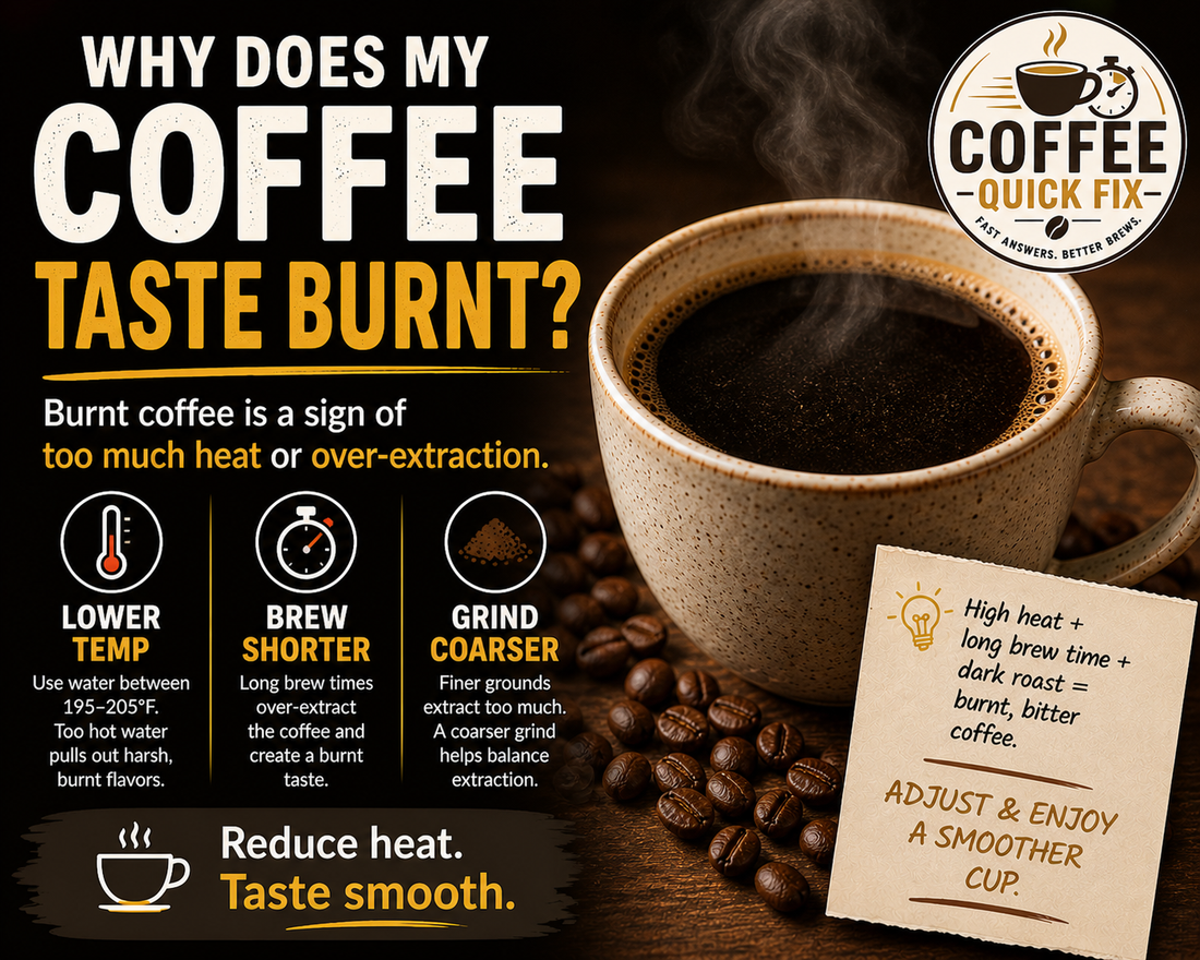Why Does My Coffee Taste Burnt?