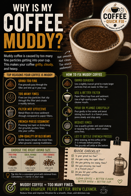 Why Is My Coffee Muddy?