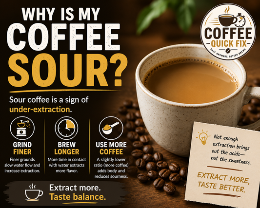 Why Is My Coffee Sour? (Fix It Fast)