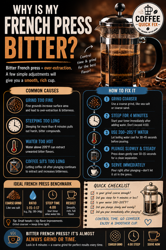 Why Is My French Press Bitter?