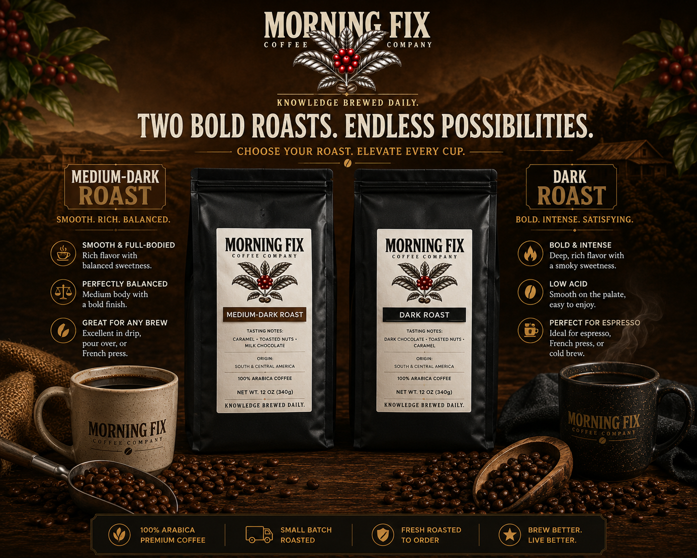 Get Your Morning Fix | Strong Choice