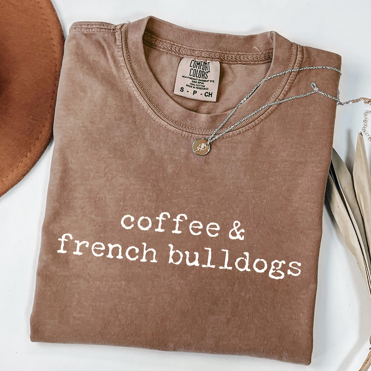 Coffee & French Bulldogs T-Shirt