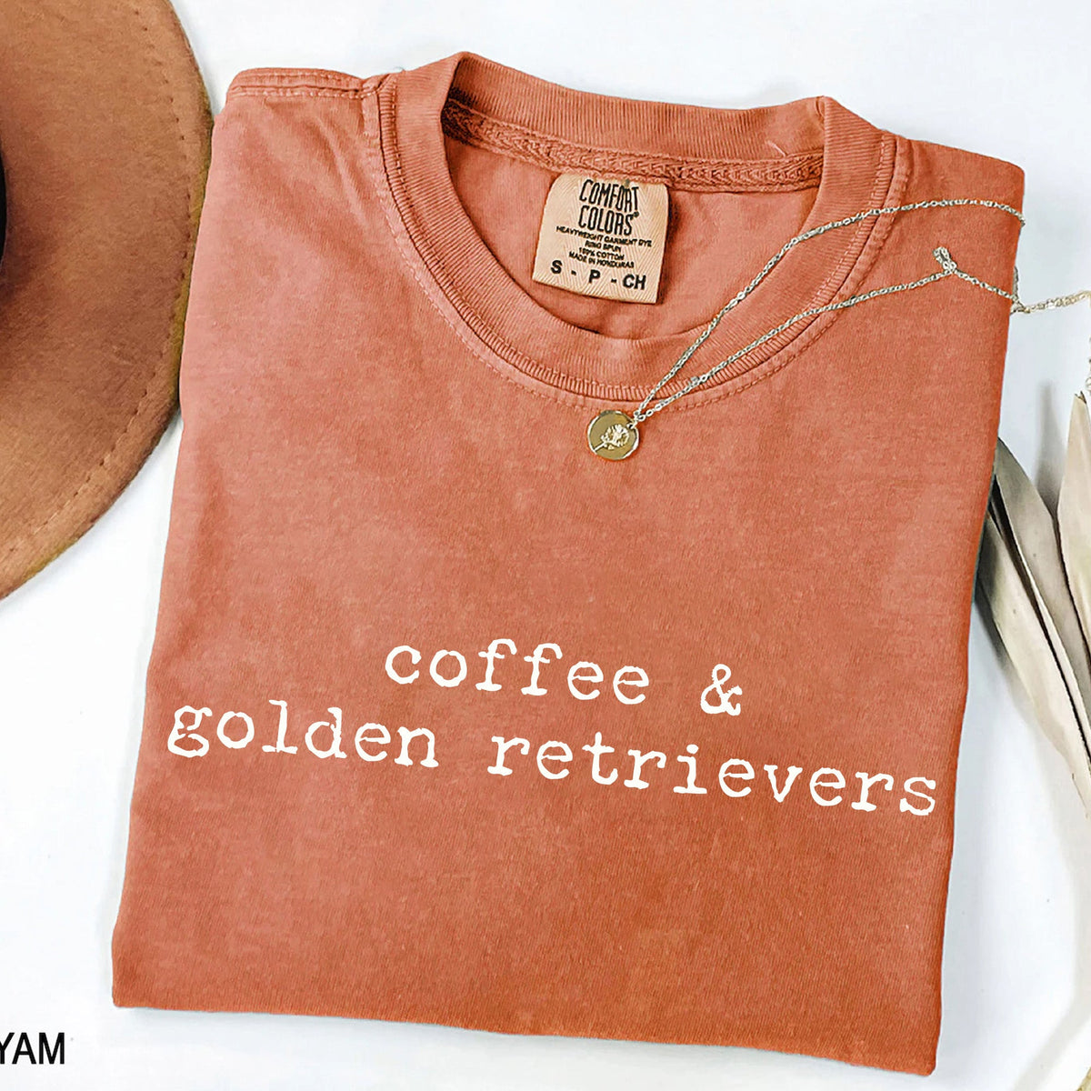 Coffee & Golden Retrievers T-Shirt