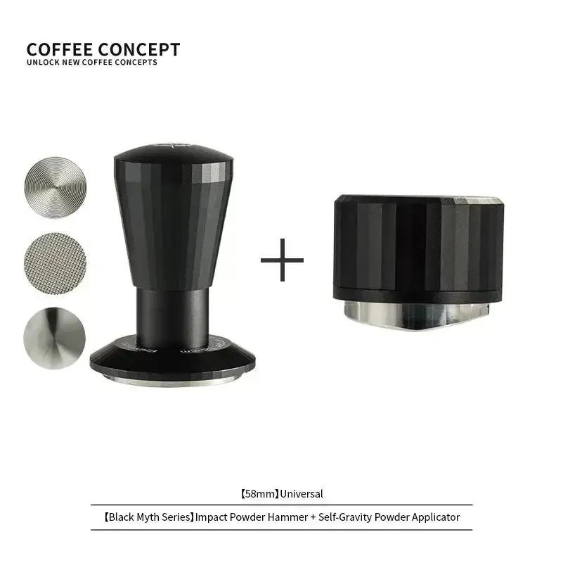 Black Myth Impact Tamper - 30LB Constant Force Spring Espresso Tamper Under $49
