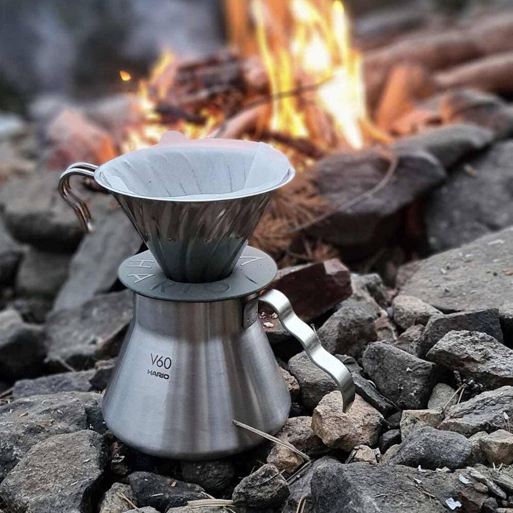 Hario Outdoor - V60 Metal Coffee Server 500mL