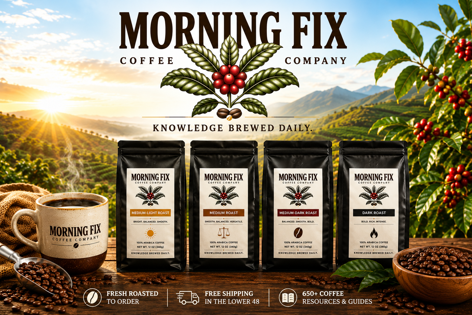 The Morning Fix Family Tree – Morning Fix Coffee Co.