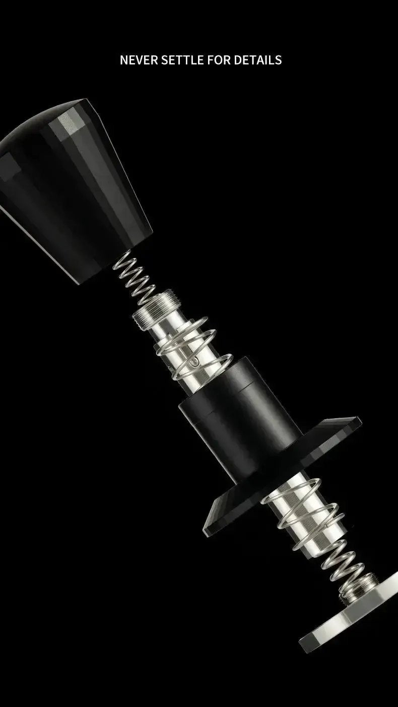 Black Myth Impact Tamper - 30LB Constant Force Spring Espresso Tamper Under $49