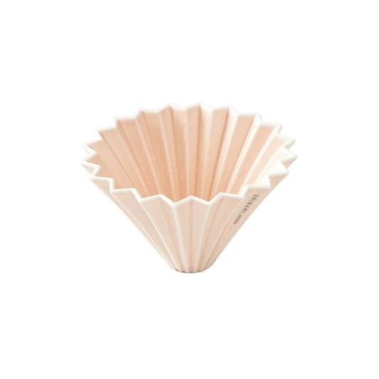 Origami - Pour Over Coffee Dripper - Porcelain - Matte Pink