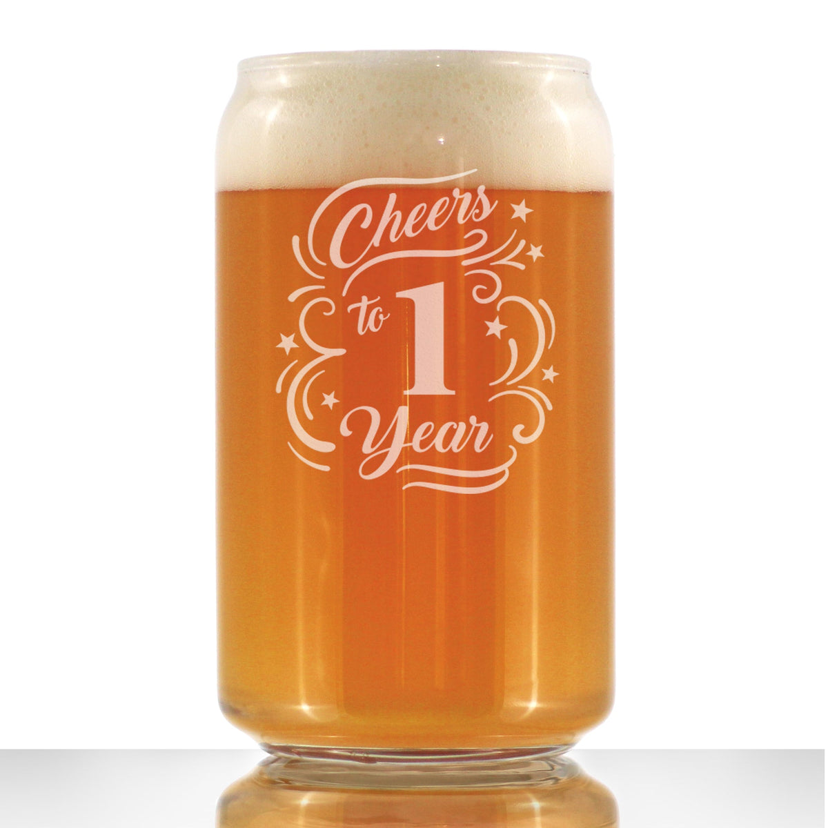 Cheers to Years - Anniversary Party Cups & Decor - Engraved Glasses & Color Ceramic Coffee Mugs