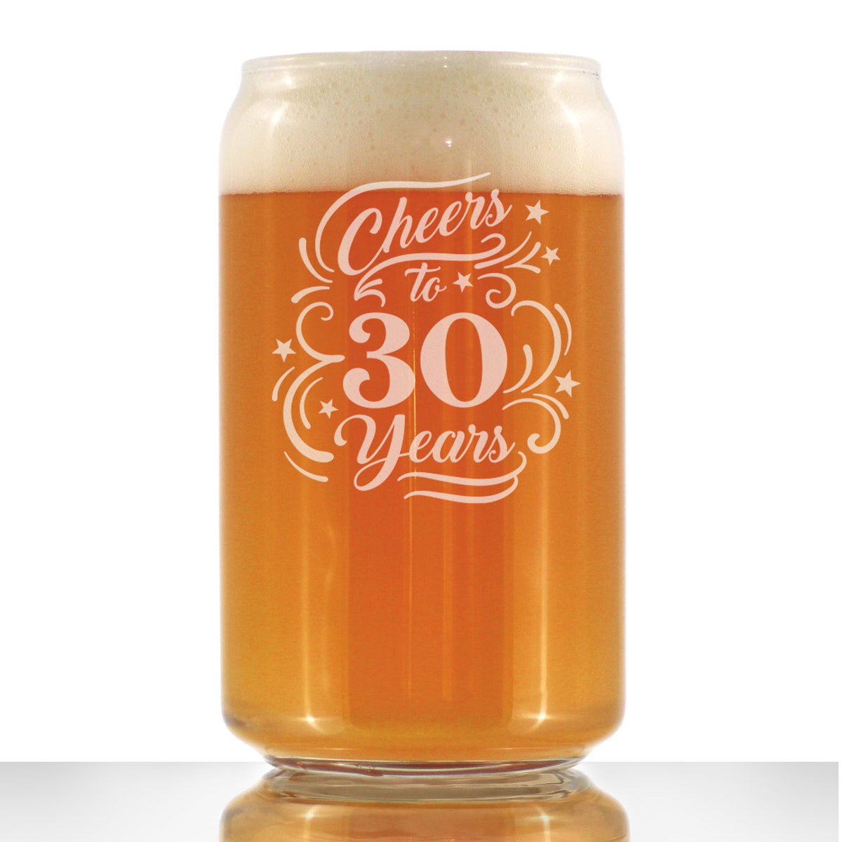 Cheers to Years - Anniversary Party Cups & Decor - Engraved Glasses & Color Ceramic Coffee Mugs