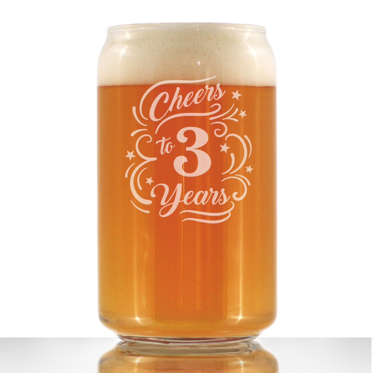 Cheers to Years - Anniversary Party Cups & Decor - Engraved Glasses & Color Ceramic Coffee Mugs