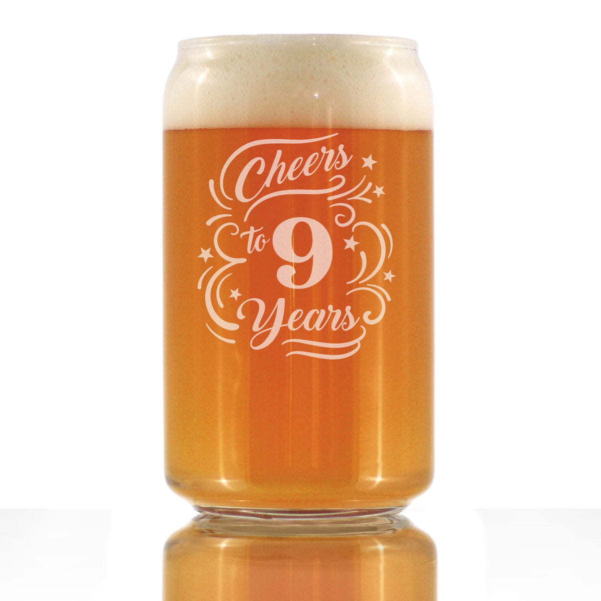 Cheers to Years - Anniversary Party Cups & Decor - Engraved Glasses & Color Ceramic Coffee Mugs