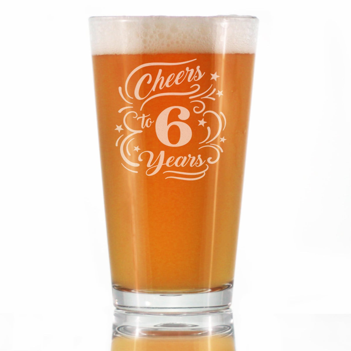 Cheers to Years - Anniversary Party Cups & Decor - Engraved Glasses & Color Ceramic Coffee Mugs