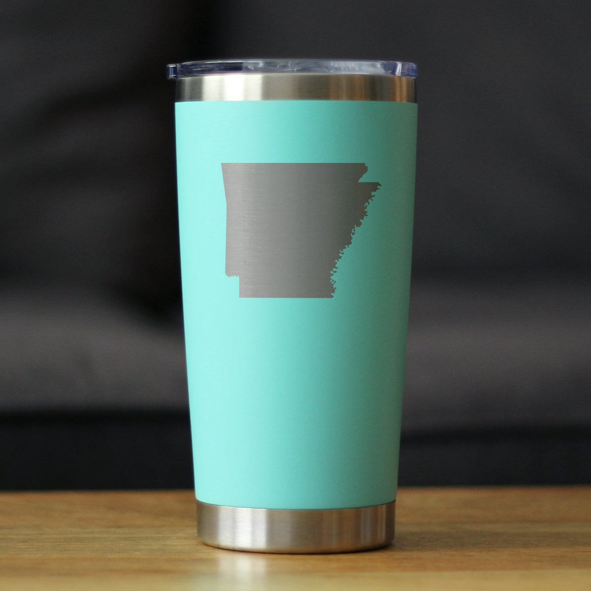 Arkansas State Outline - 20 oz Coffee Tumbler