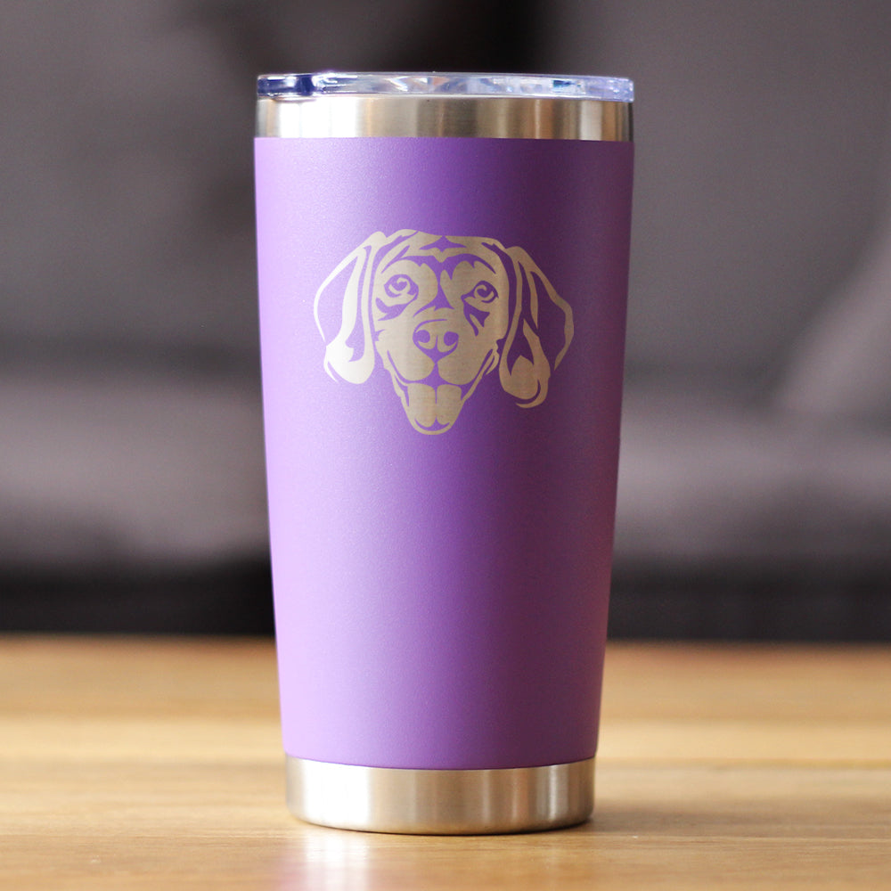 Beagle Face - 20 oz Coffee Tumbler