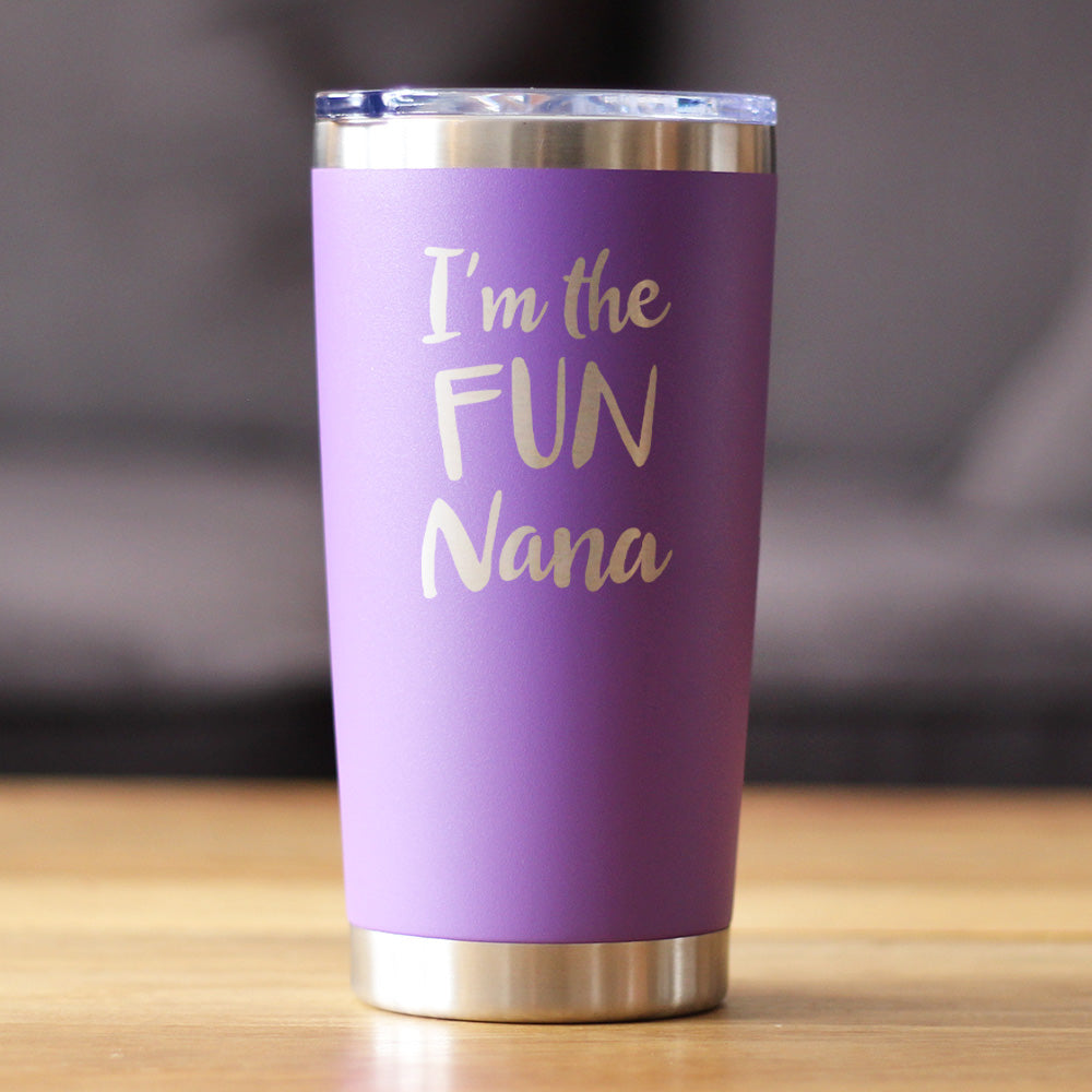 I'm the Fun Nana - 20 oz Coffee Tumbler