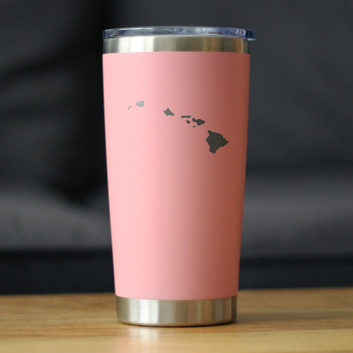 Hawaii State Outline - 20 oz Coffee Tumbler