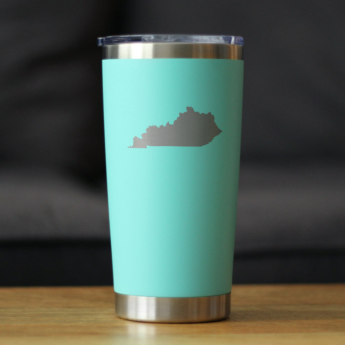Kentucky State Outline - 20 oz Coffee Tumbler