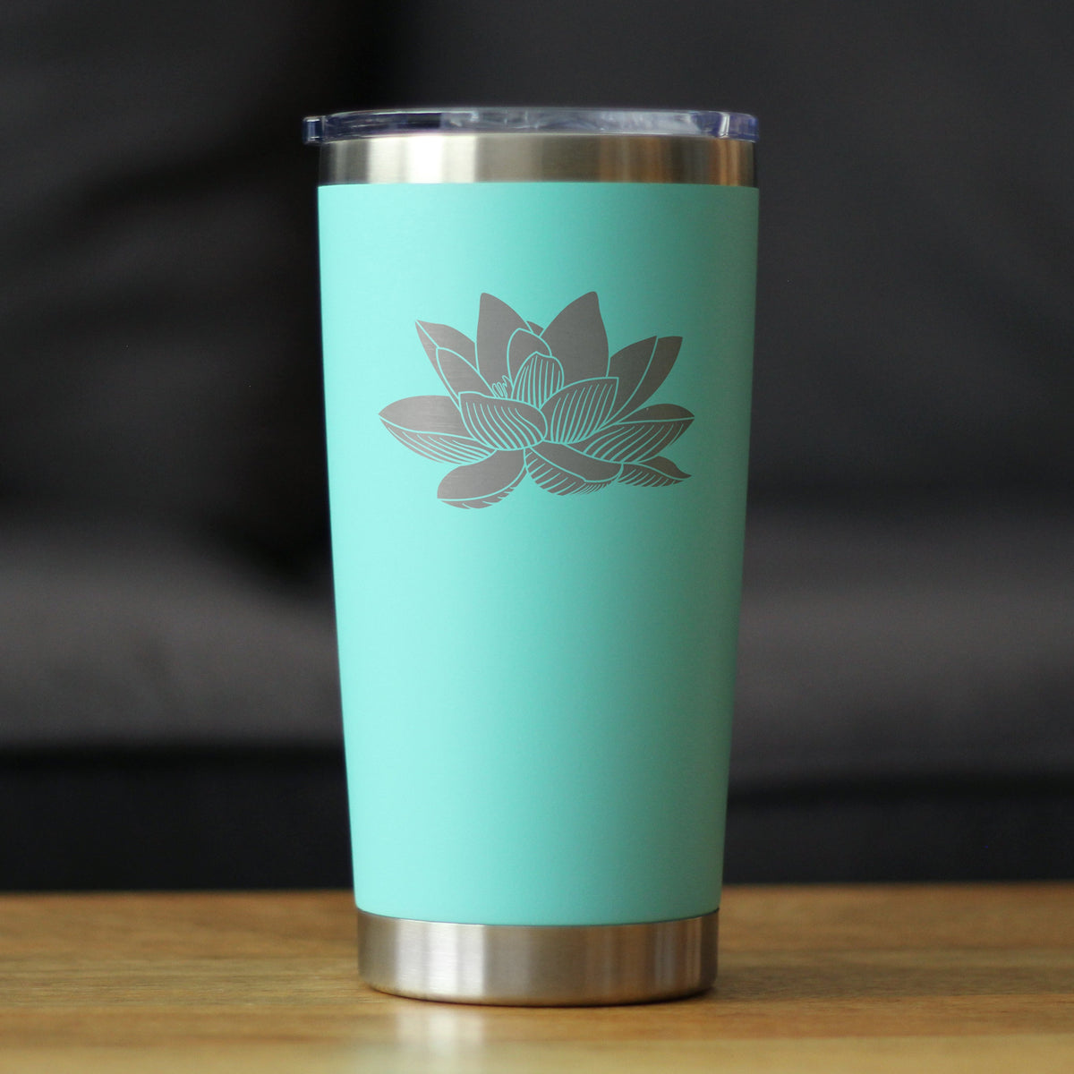 Lotus Flower - 20 oz Coffee Tumbler