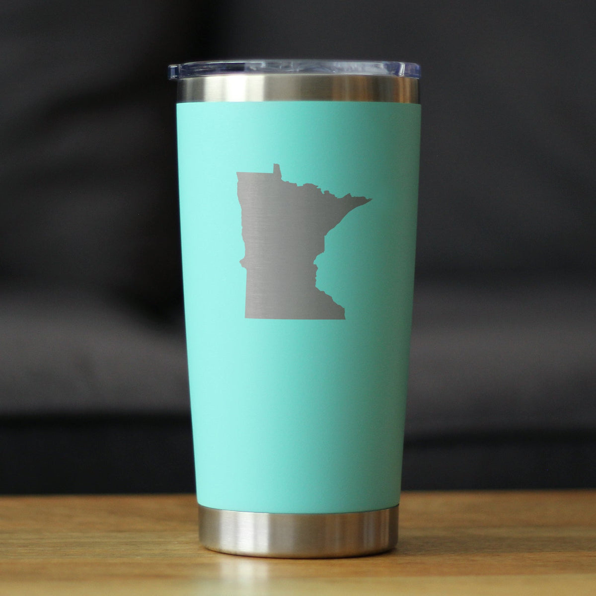 Minnesota State Outline - 20 oz Coffee Tumbler