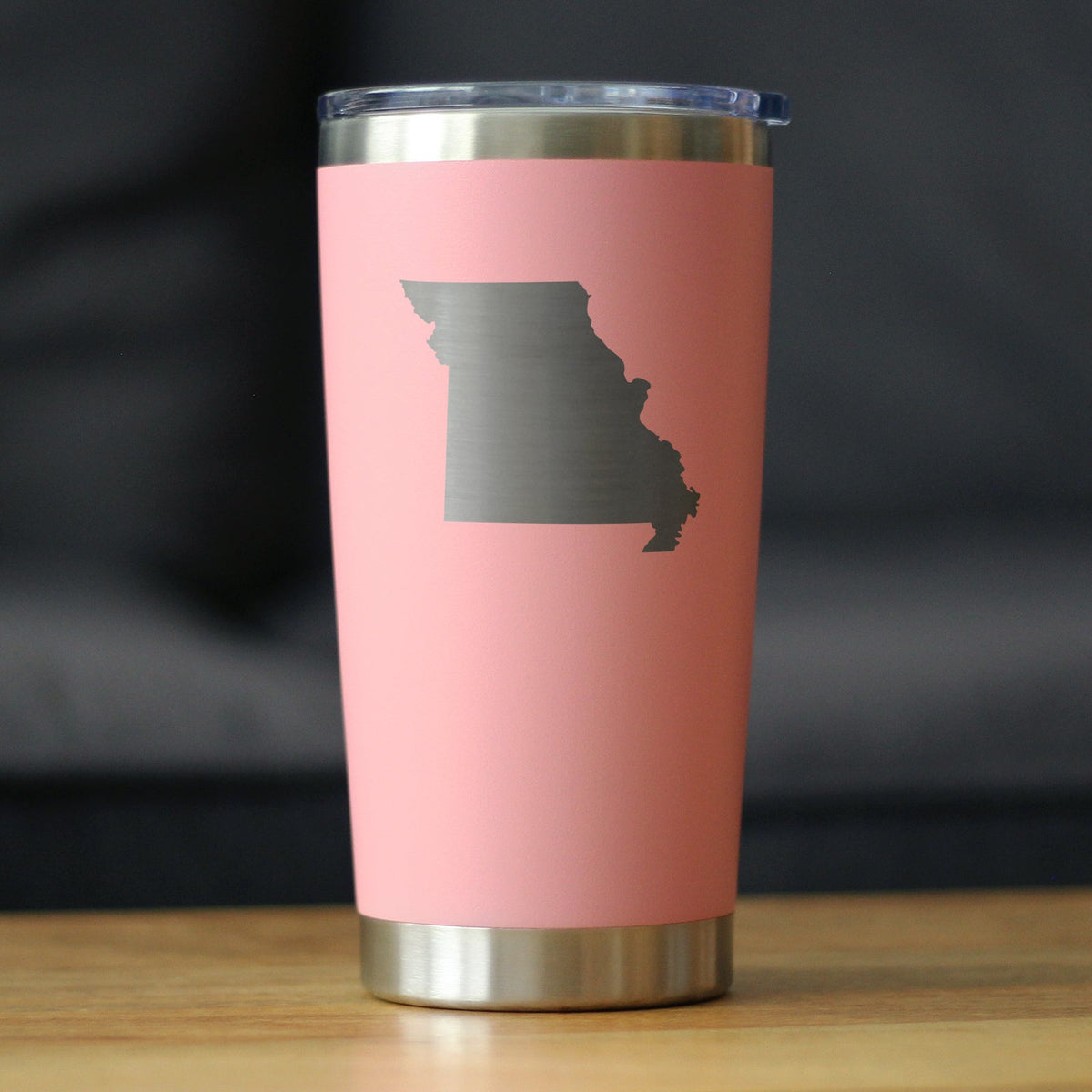 Missouri State Outline - 20 oz Coffee Tumbler