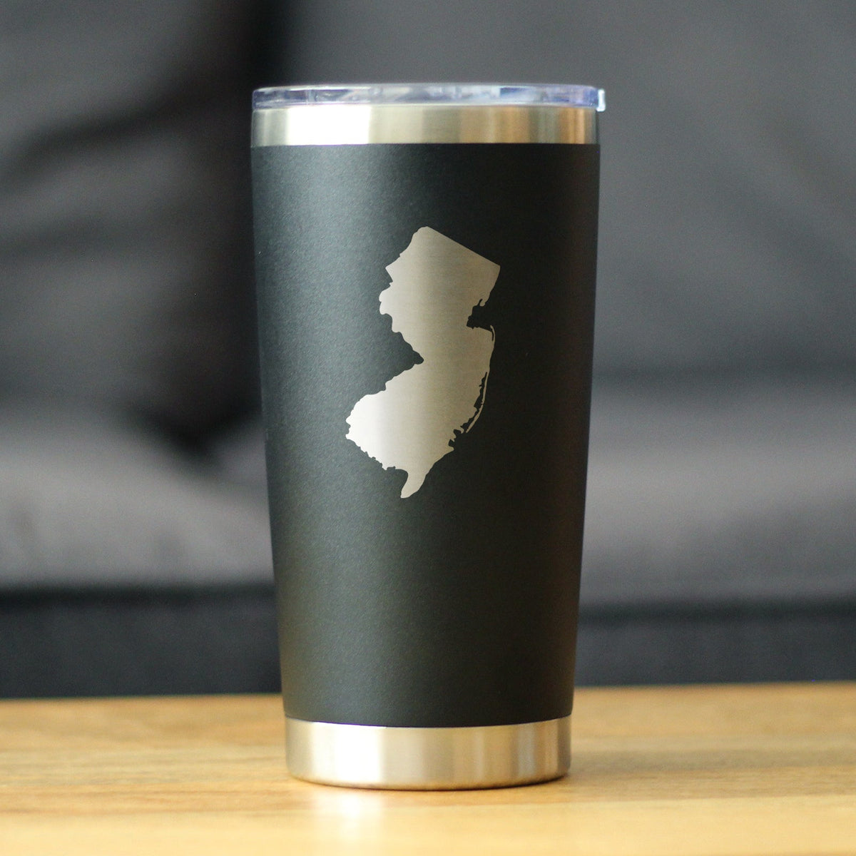 New Jersey Sate Outline - 20 oz Coffee Tumbler