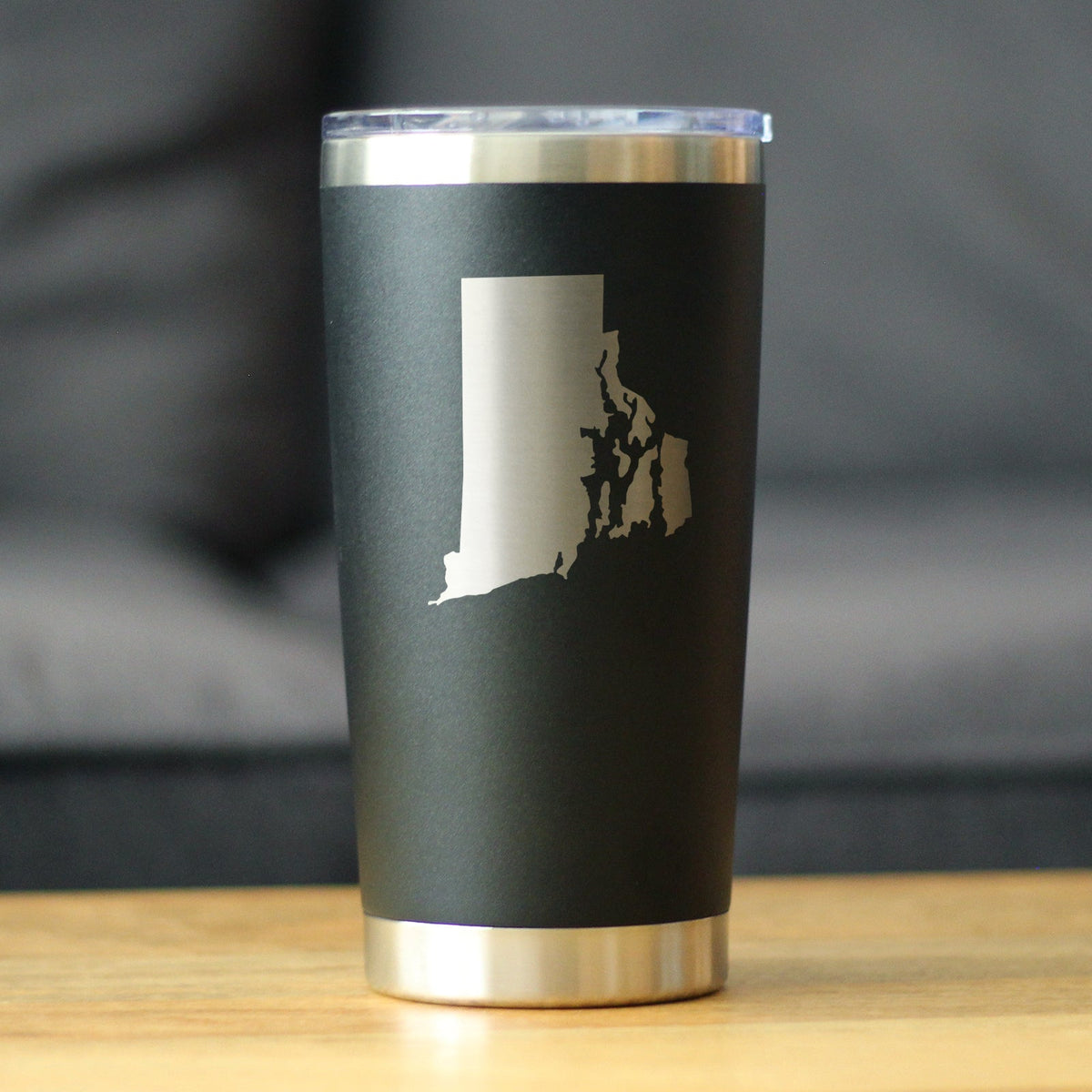 Rhode Island State Outline - 20 oz Coffee Tumbler