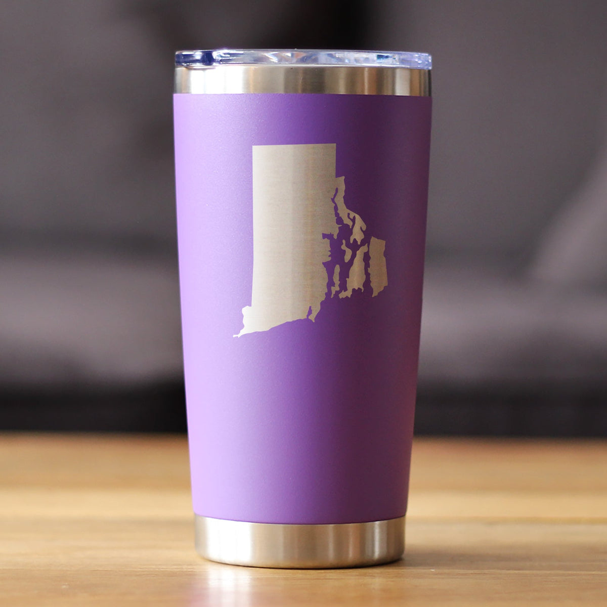 Rhode Island State Outline - 20 oz Coffee Tumbler
