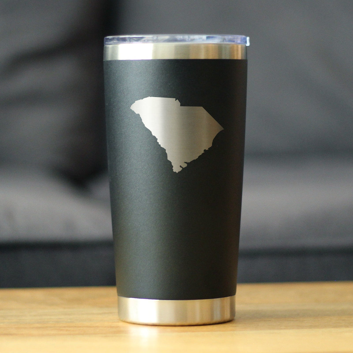 South Carolina State Outline - 20 oz Coffee Tumbler