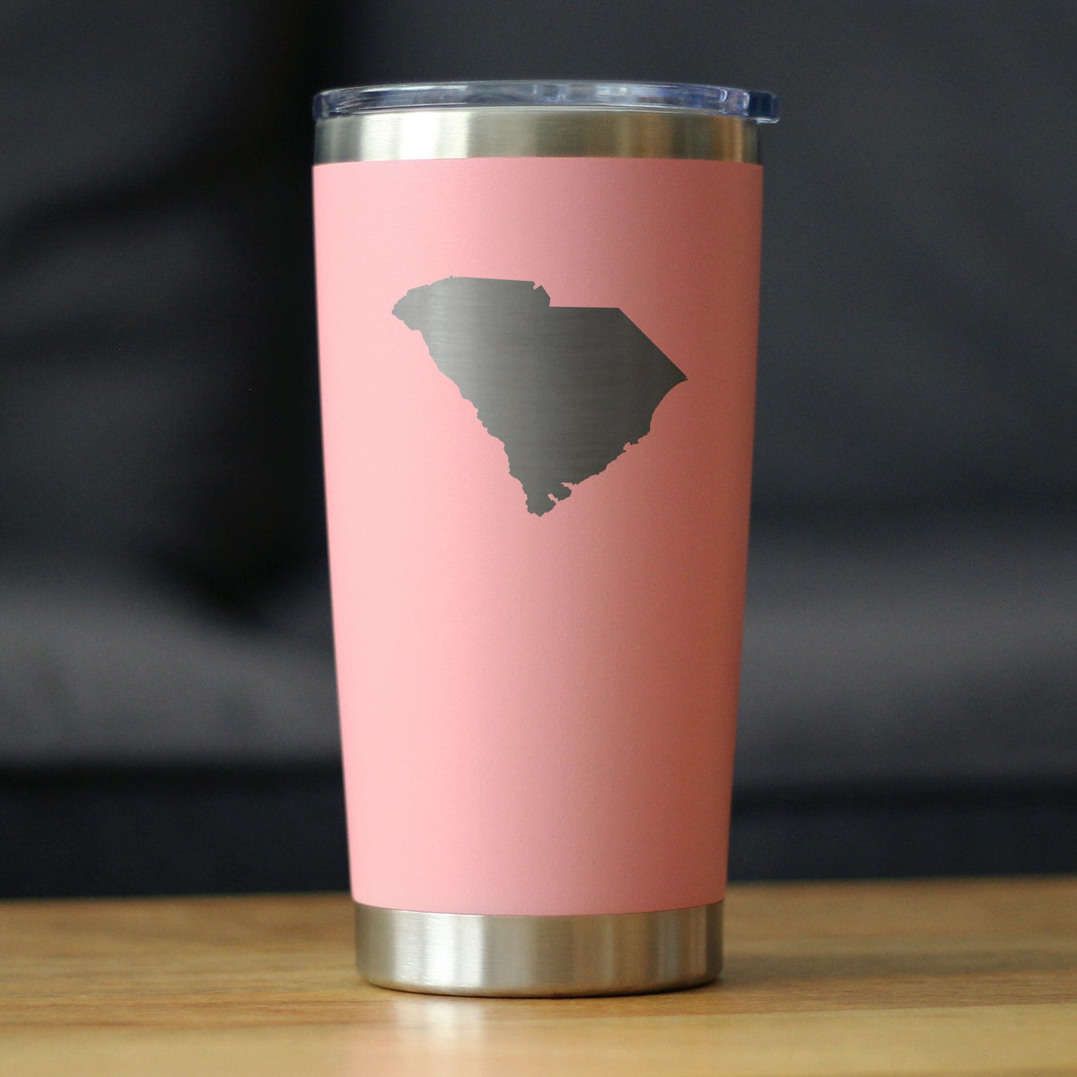 South Carolina State Outline - 20 oz Coffee Tumbler
