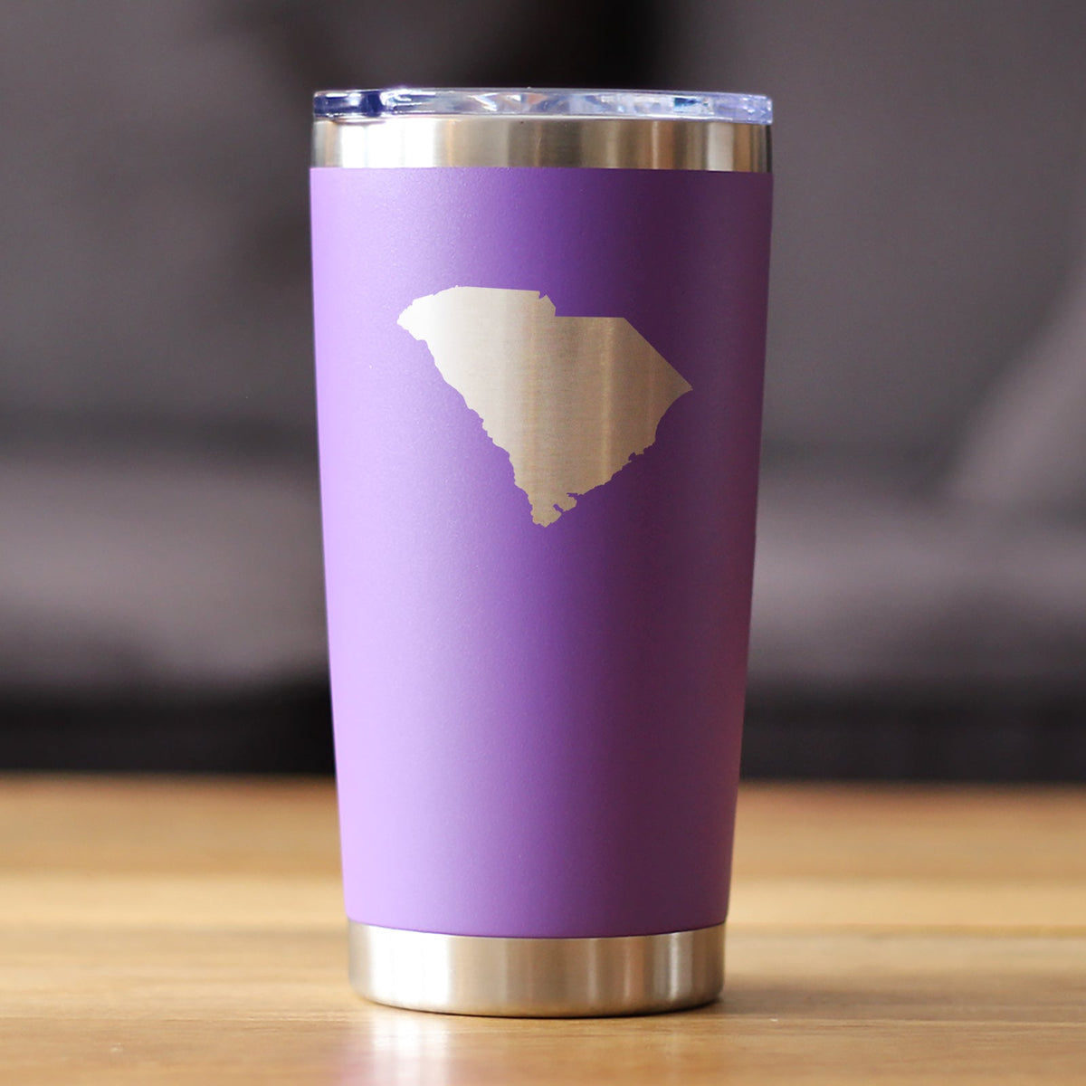 South Carolina State Outline - 20 oz Coffee Tumbler