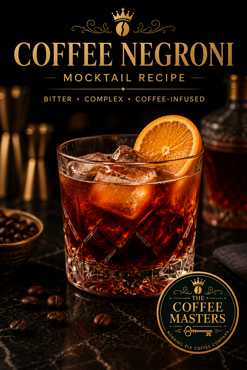 Coffee Negroni Mocktail Recipe