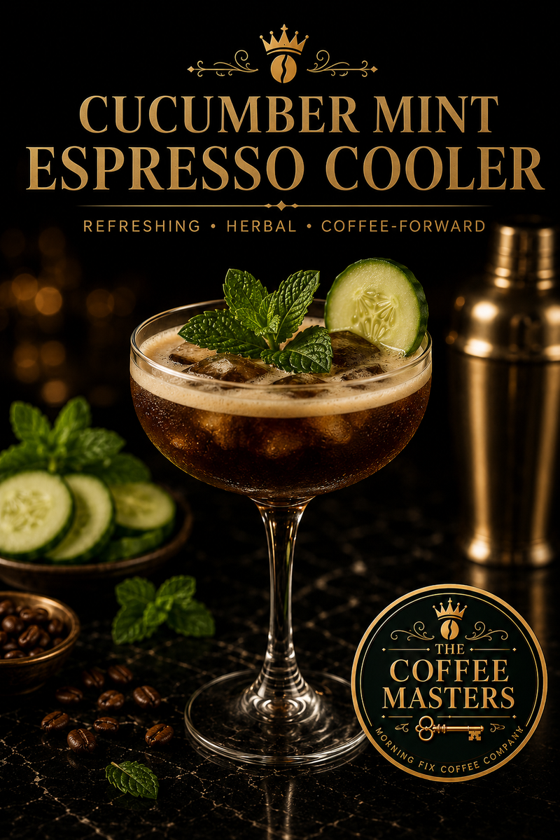 Cucumber Mint Espresso Cooler