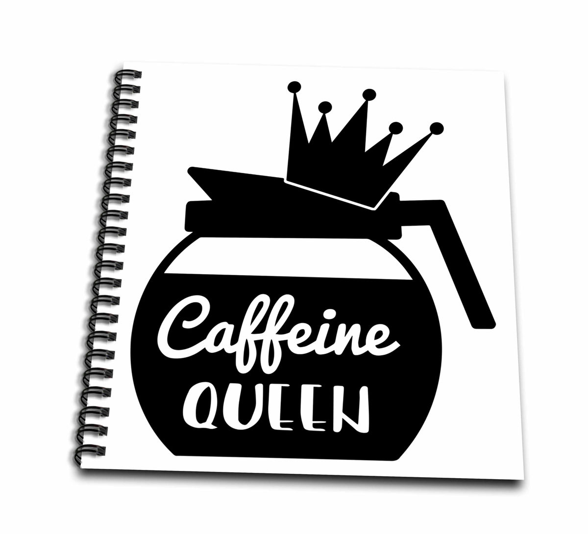 3dRose Now the queens of coffee can be honored with our Coffee Queen Art - Drawing Books (db_344300)