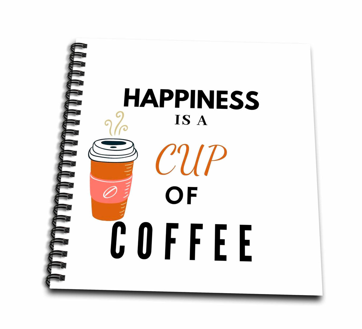 3dRose 3dRose- Coffee quotes - Simple and Creative Coffee Quotes - Drawing Books (db-360806)